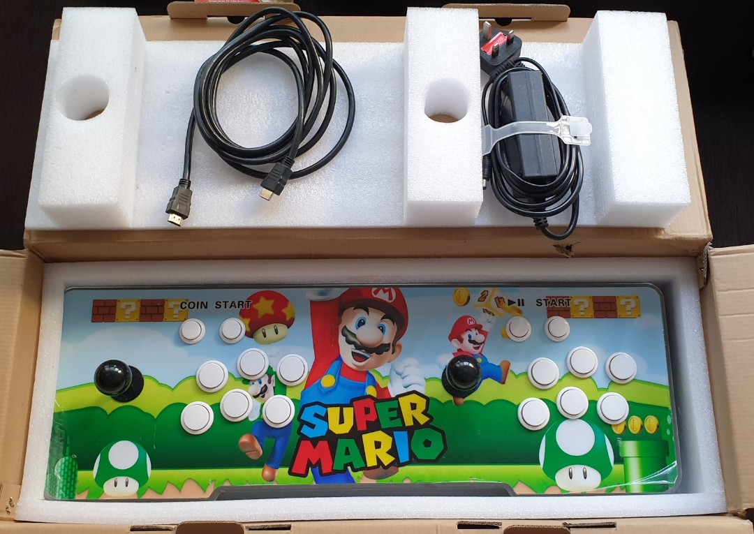 3160 games Pandora box Arcade console, Video Gaming, Video Game Consoles,  Others on Carousell