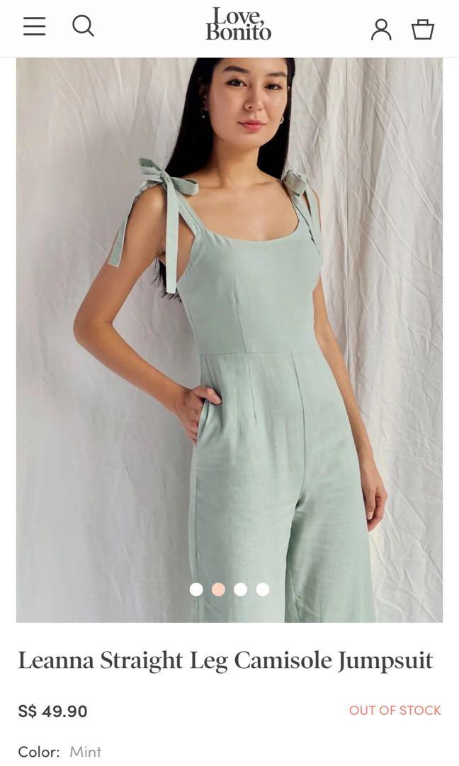 Pastel green jumpsuit, Women's Fashion, Dresses & Sets, Jumpsuits on