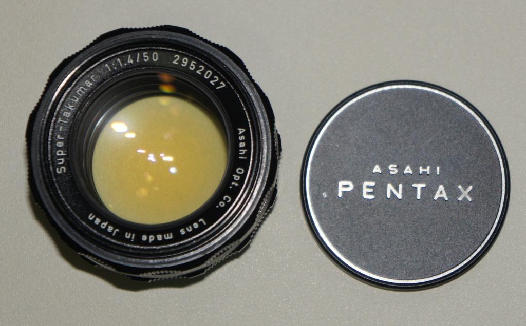 PENTAX Super-Takumar 50mm f1.4 M42 送Sony NEX 轉接環, 相機攝影