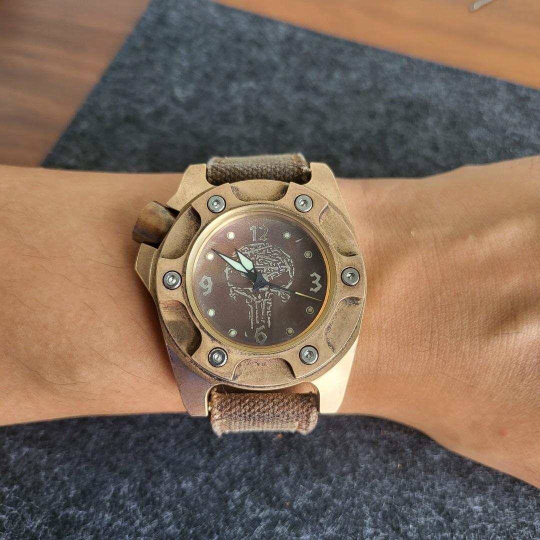 Piotr CH automatic handmade bronze watch