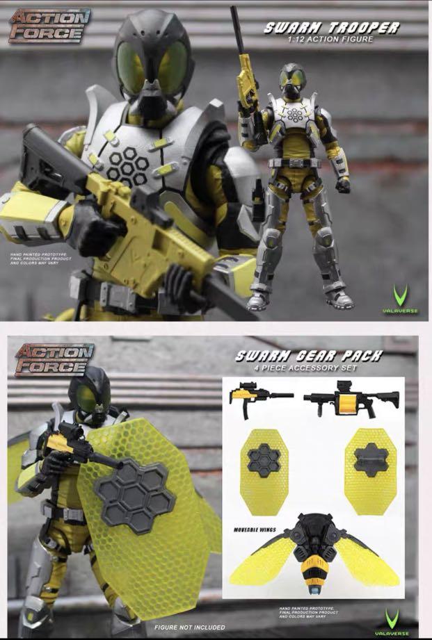 [PO] 1/12 Valaverse Action Force Wave 1 Condor, Steel Brigade, Bone