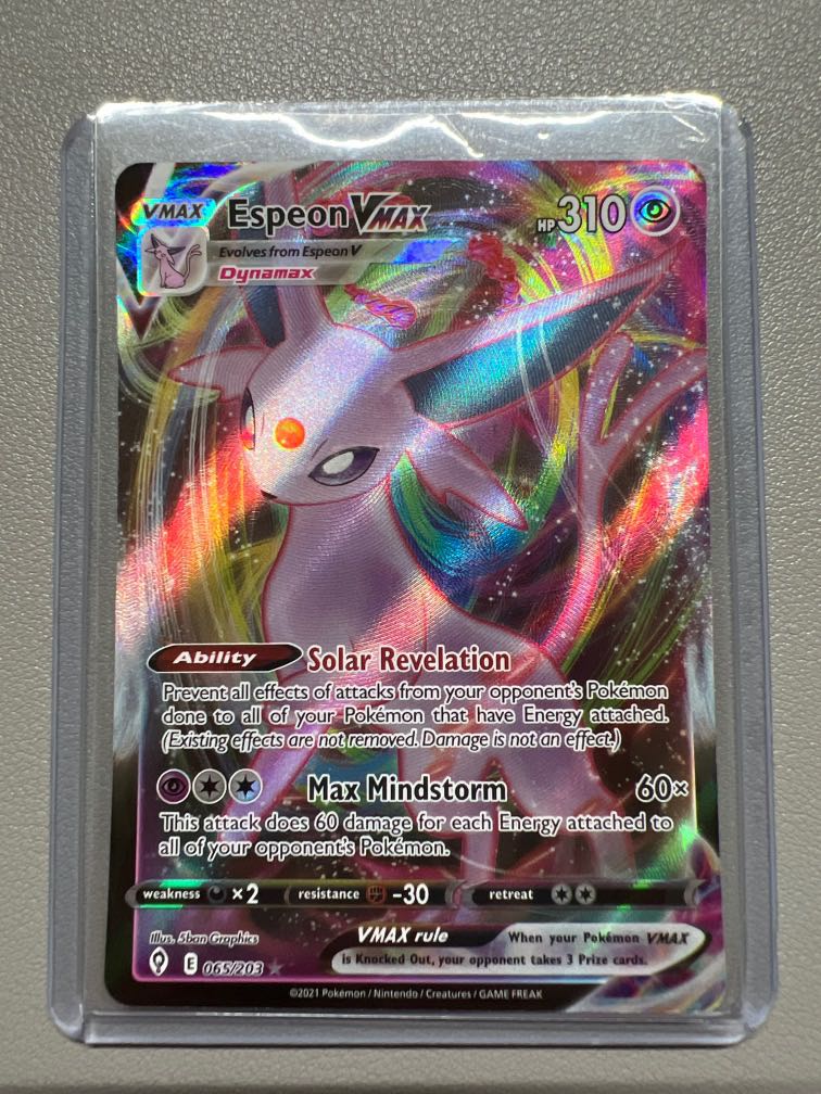 Espeon-VMAX (65/203), Busca de Cards