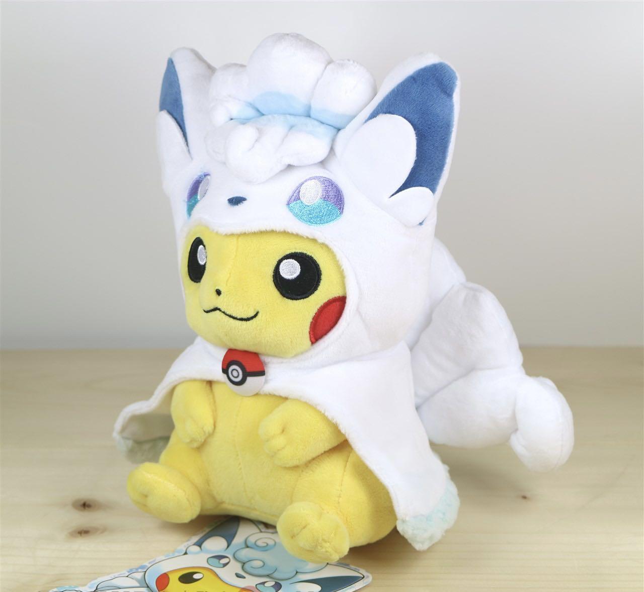 alolan vulpix plush pokemon center