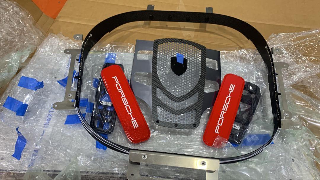 Porsche Cayman Clear Engine Cover, Car Accessories, Accessories on