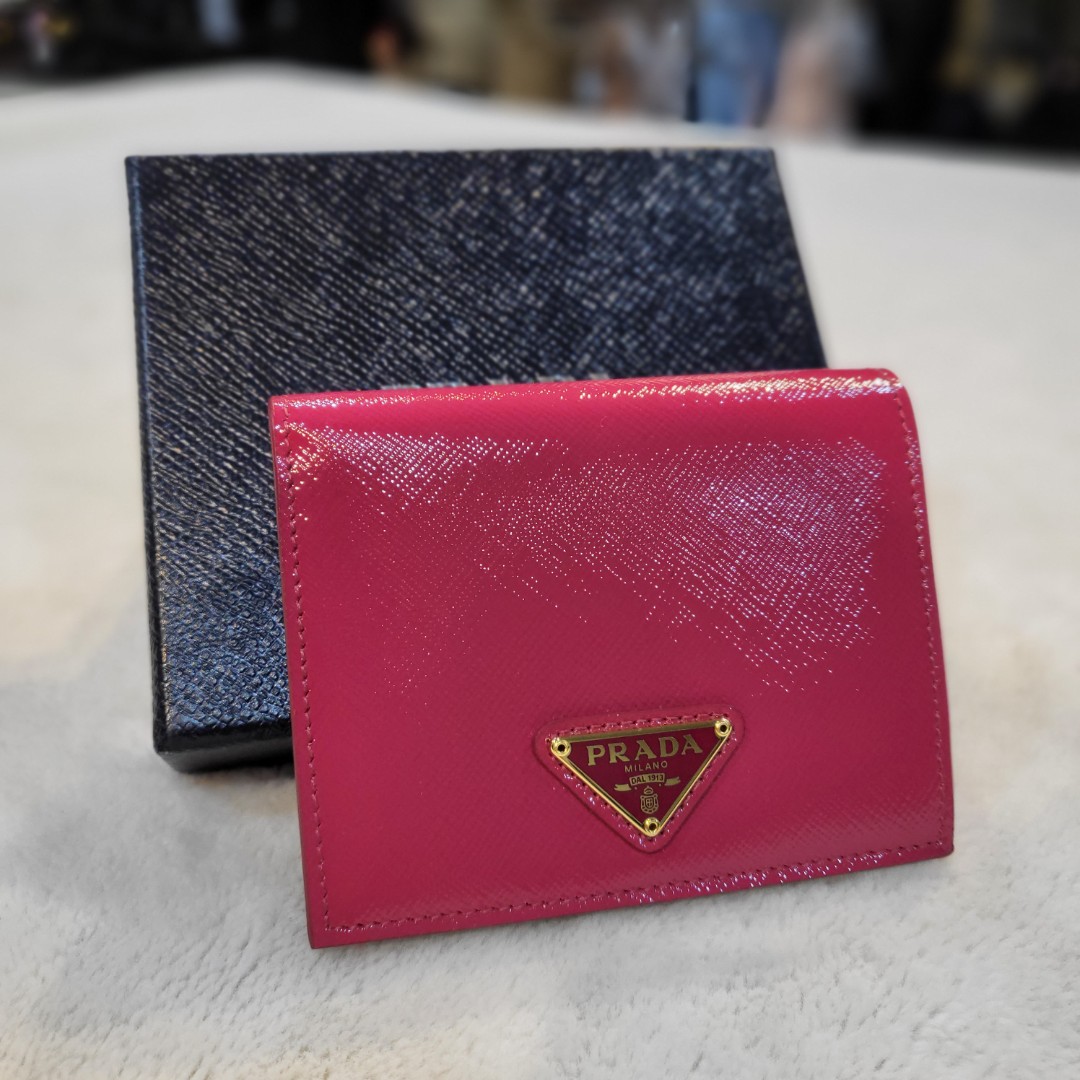 prada lipstick card holder