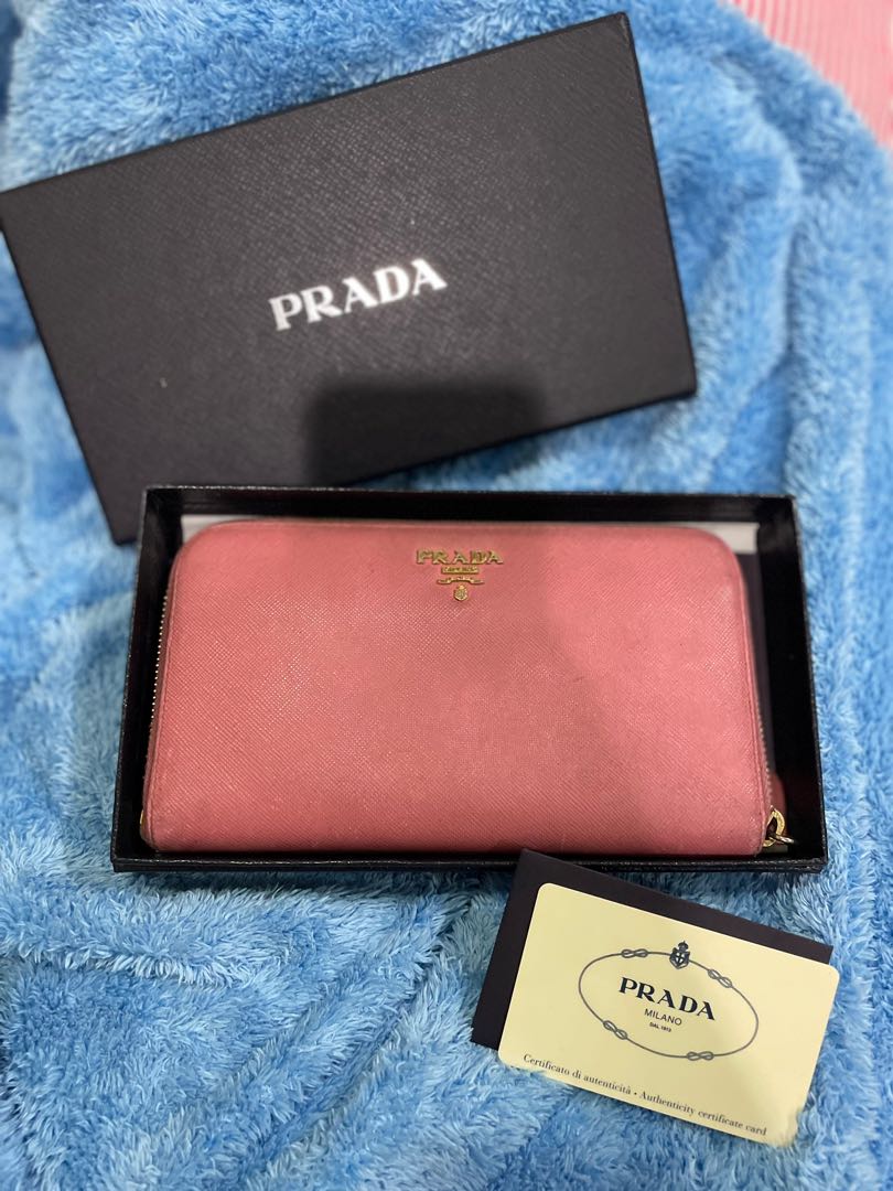 prada accordion wallet