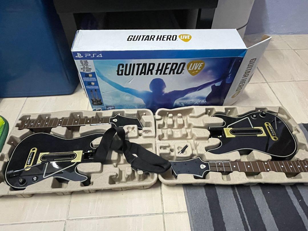 Guitar Hero Live Wireless Guitar Only W Strap XBOX ONE PS4 No