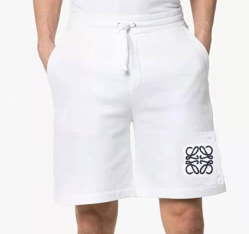 Quality Fashion White Knitted Shorts Men s Fashion Bottoms