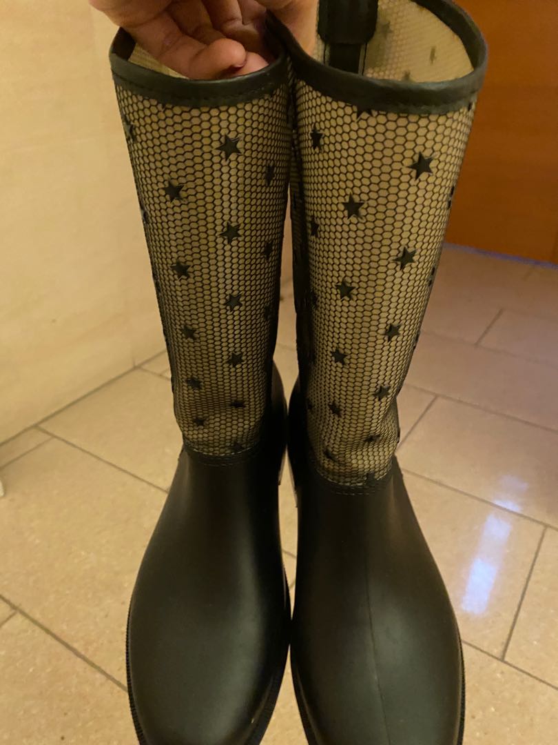 Rain Boots red Valentino Carousell