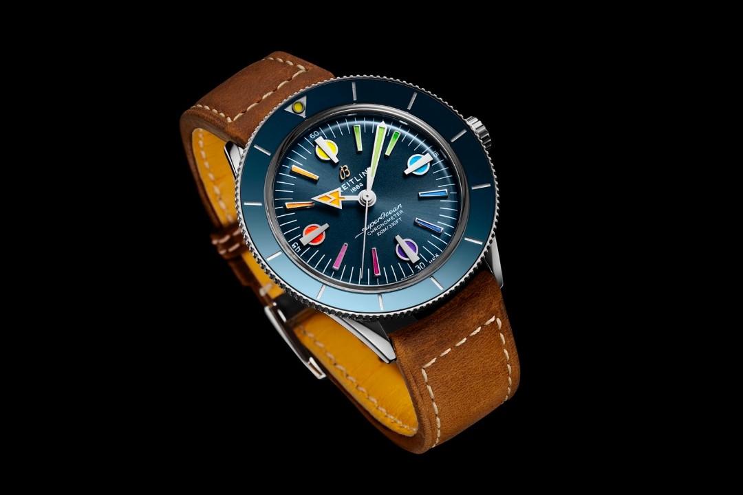 Rare Breitling Superocean Heritage 57 Limited Edition II Rainbow