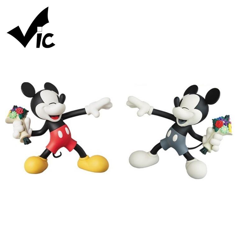 Ready Stock] - Medicom Toy VCD THROW MICKEY NORMAL u0026 Bu0026W Version - Flower  Bomber