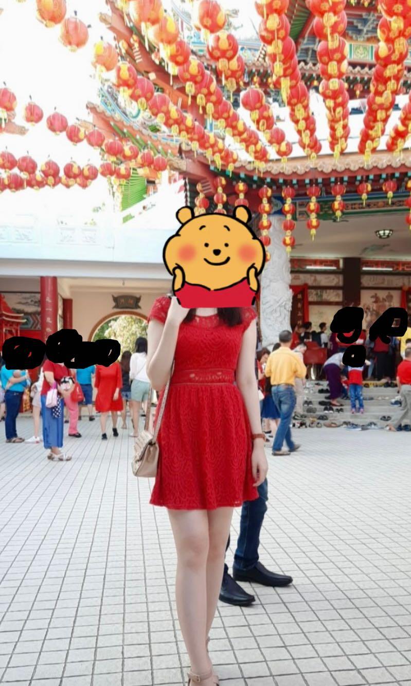 Red Lace Dress H M