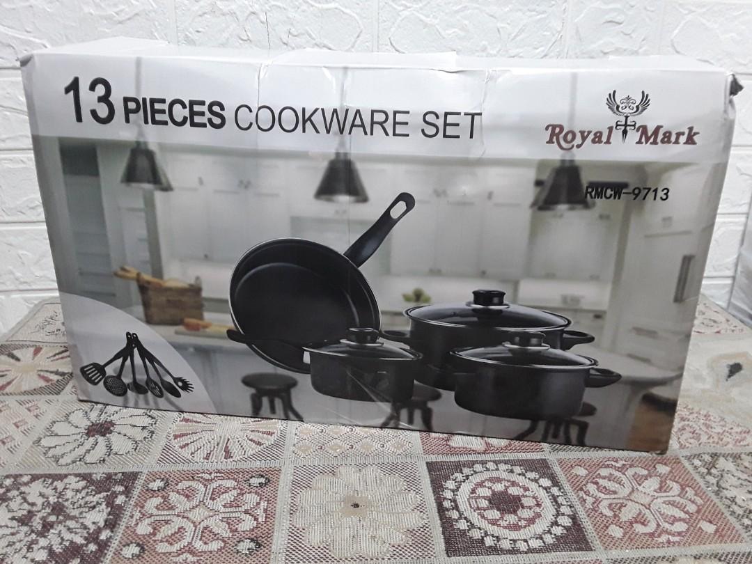 Royal Mark 13 pieces cookware set, 電視及其他電器 , 廚房用具, 鍋具 Carousell