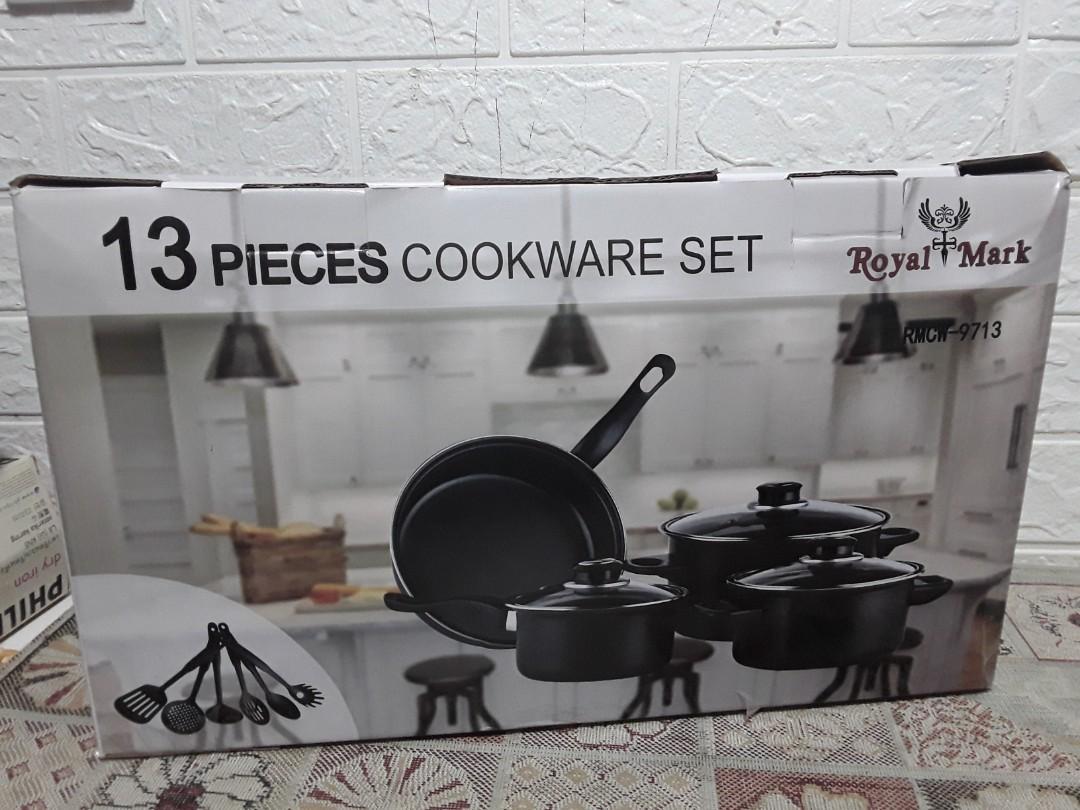 Royal Mark 13 pieces cookware set, 電視及其他電器 , 廚房用具, 鍋具 Carousell