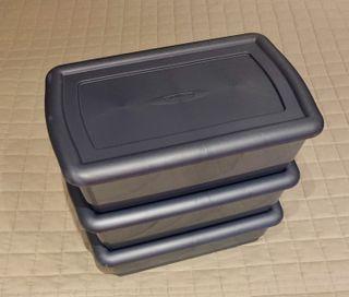 Rubbermaid Shoe or Misc Stackable Box with Lid