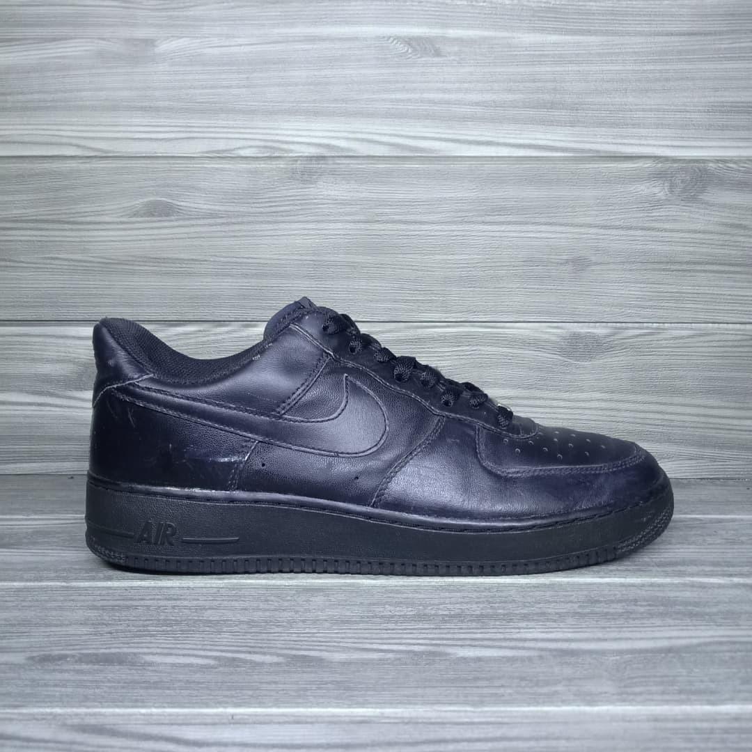 Sepatu nike air top force 1 black