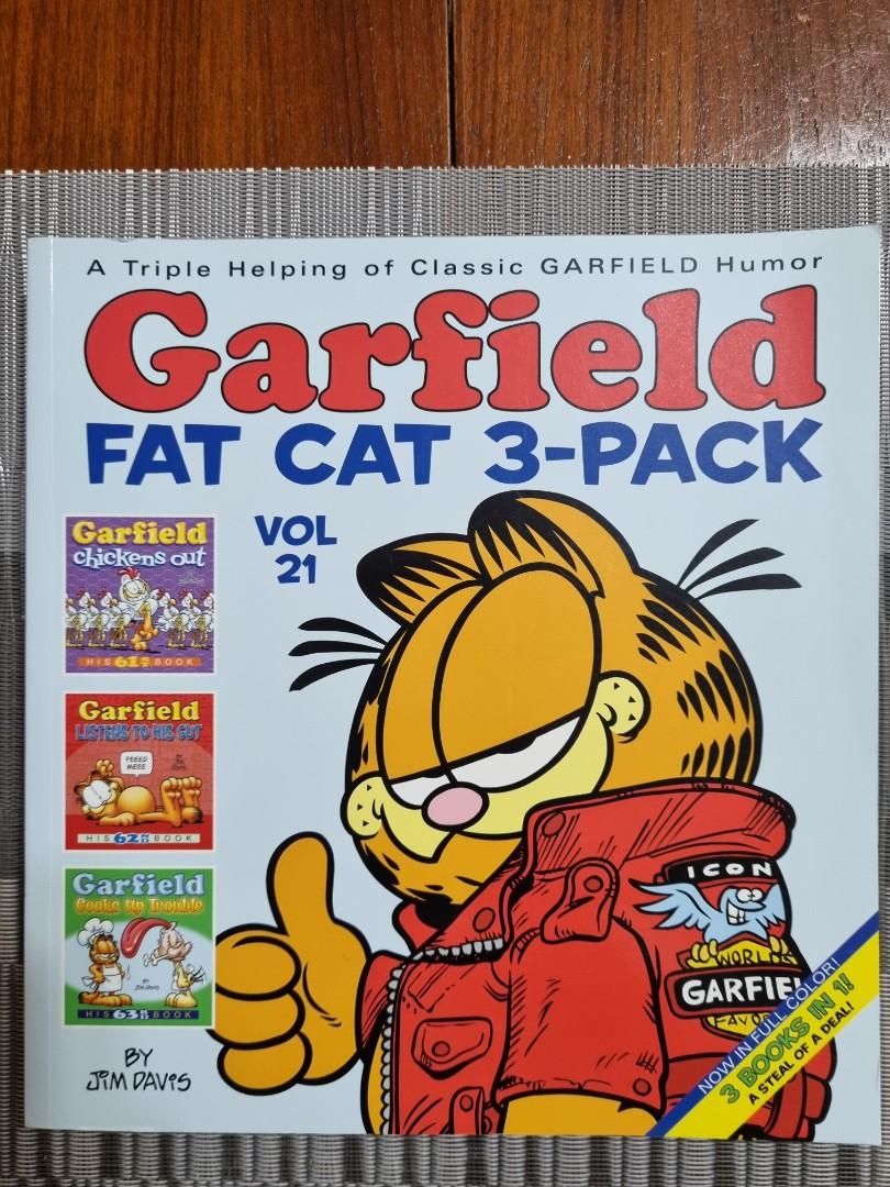 2]:　Books　Toys,　Set　#2　on　Carousell　of　Vol　Hobbies　3-Pack　Garfield　Comics　Fat　and　Cat　#21,　Magazines,　Manga