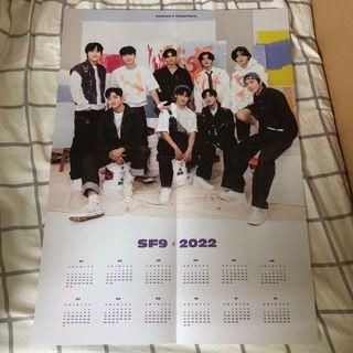 SF9 2022年曆 團體 海報