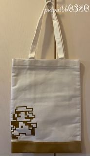 【全新】SHU UEMURA x Super Mario Bros. Tote bag 植村秀 馬里奧兄弟 側孭袋 肩膞袋 多用途袋64216185586691110
