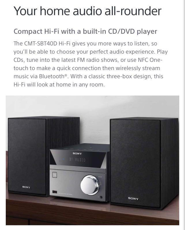 Sony Home Theatre System, Audio, Other 