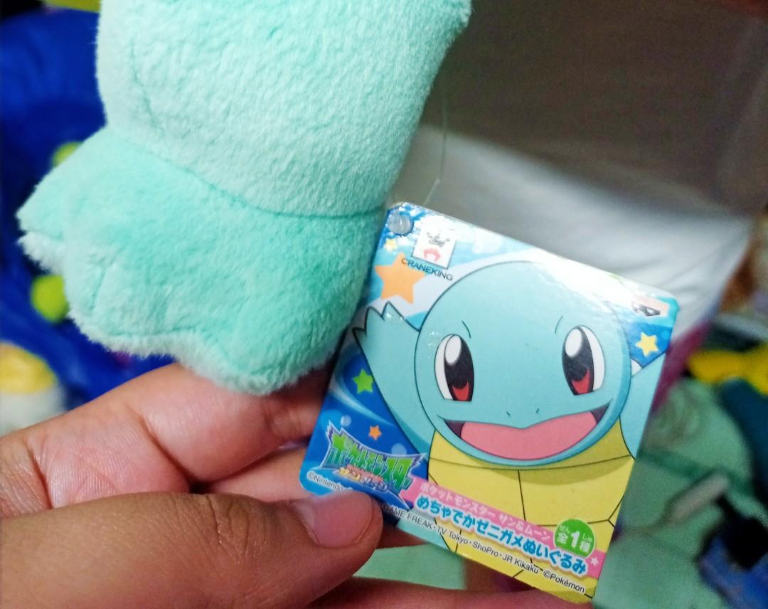 Squirtle Big size pokemon plush Japan authentic (Category: Plushies & Soft Toys) located in Manila. Submitted by happyshoppersph (Listing ID 1136010692, Image 3). Description: brandnew 💯authentic big size.