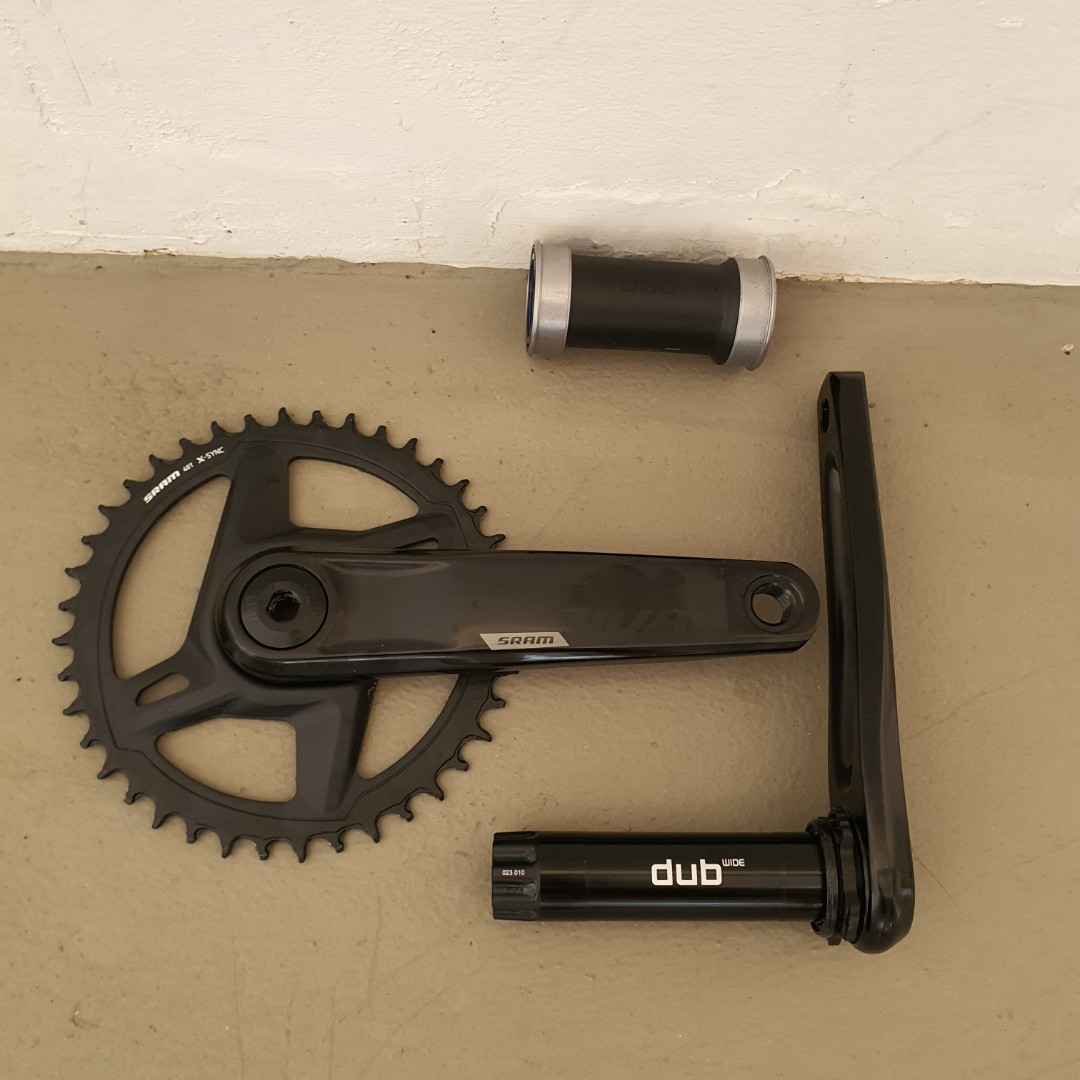 sram rival 1 wide crankset
