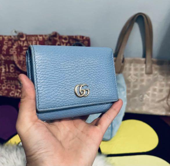 NEW Gucci Blue Soho Small Leather Coin Purse Wallet For Sale at 1stDibs | gucci  coin purse, gucci soho coin purse, gucci blue wallet