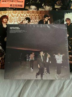 Super junior 4th album CD