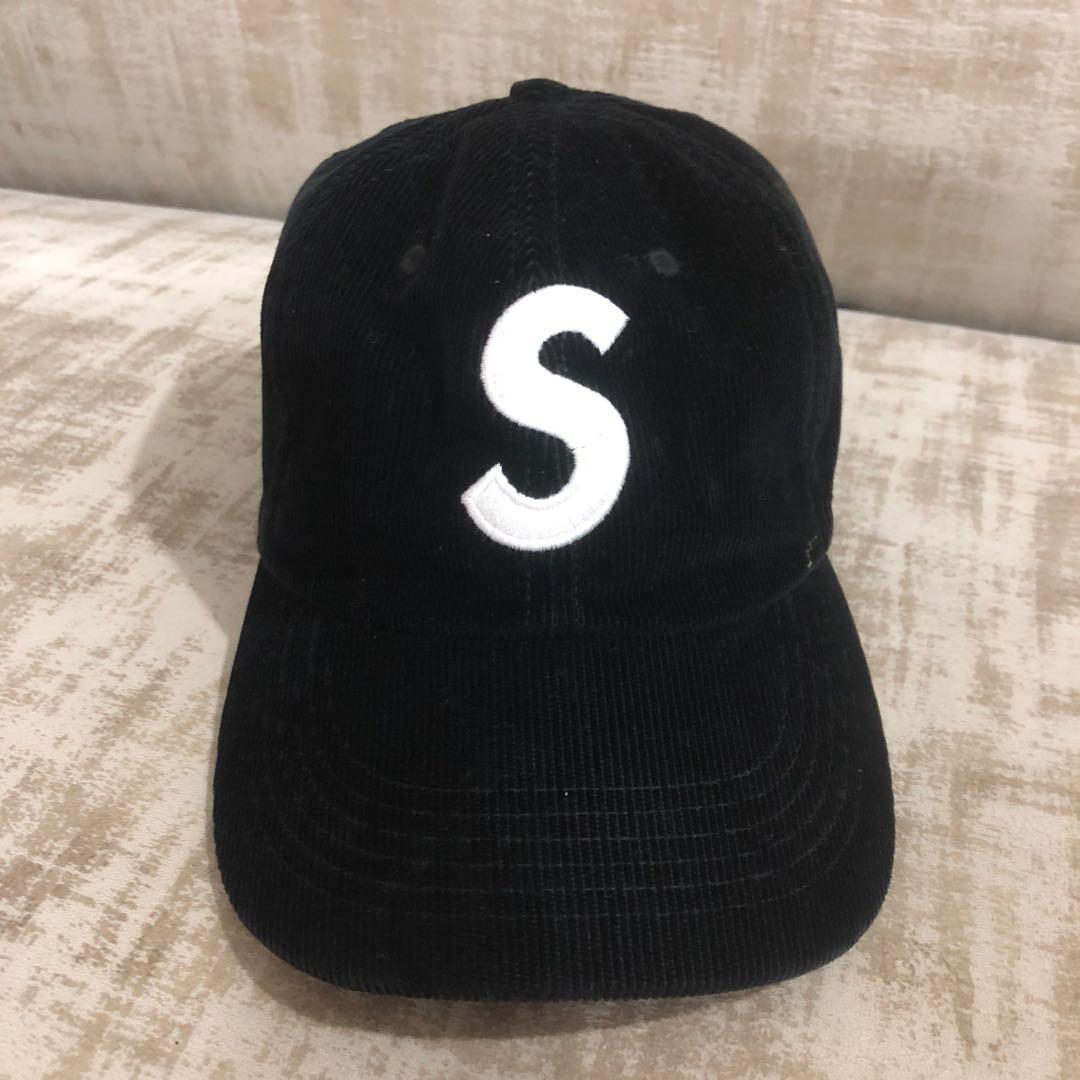 Supreme corduroy 2025 hat s logo