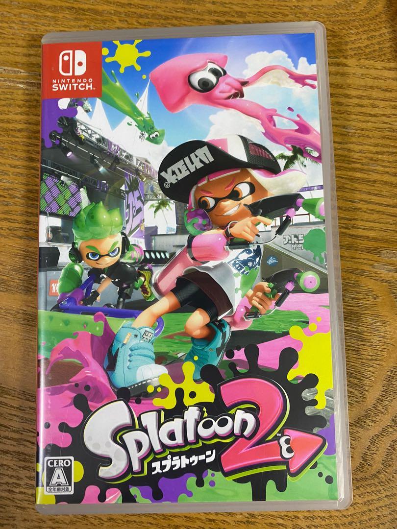 Switch Splatoon2 日版 switch game, 電子遊戲, 電子遊戲, Nintendo 任天堂 Carousell