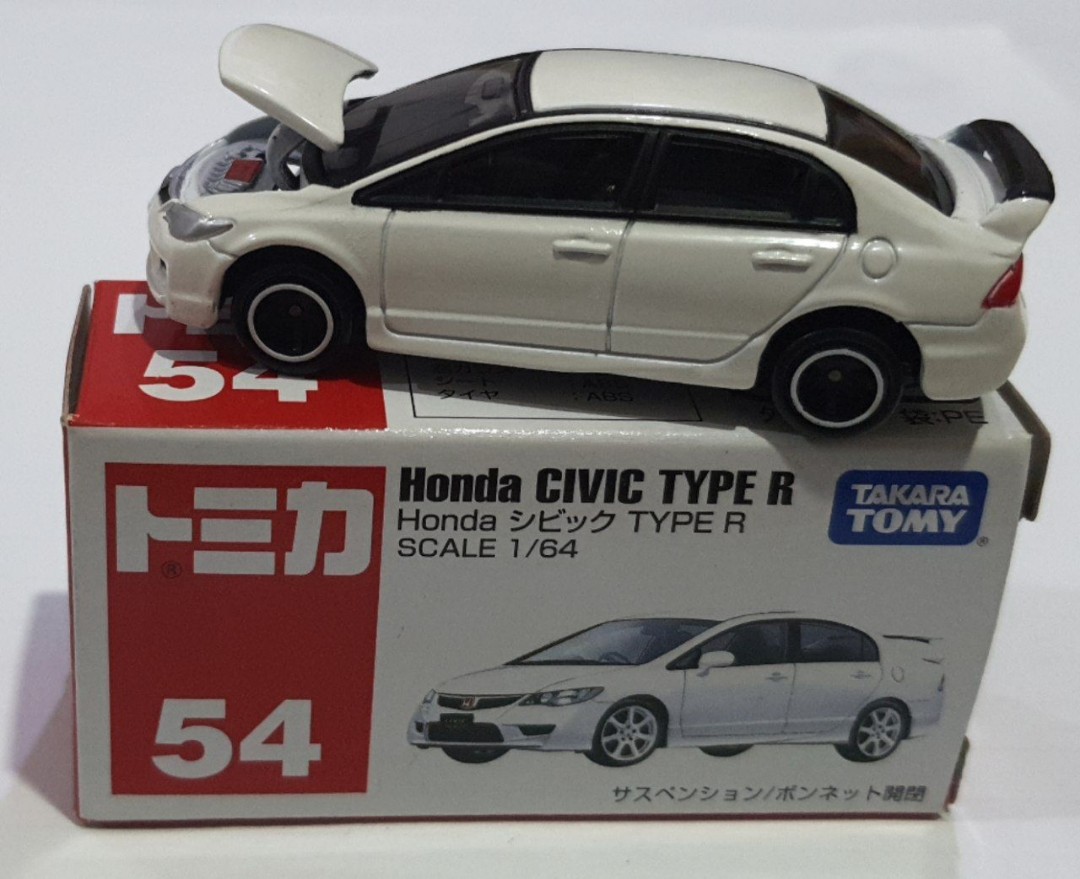 TAKARA TOMY HONDA CIVIC TYPE R NO 54 Postage DFOD No C.O.D. Hobbies Toys Toys Games on Carousell