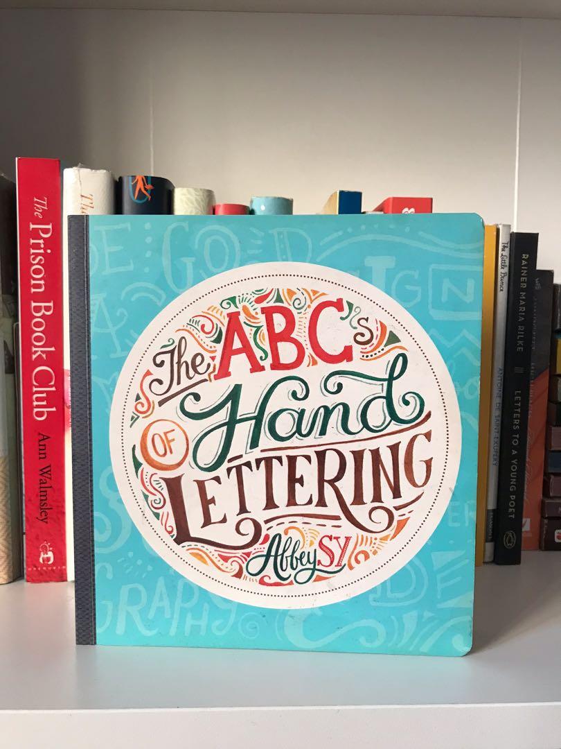 The ABCs of Hand Lettering by Abbey Sy, Hobbies & Toys, Books ...