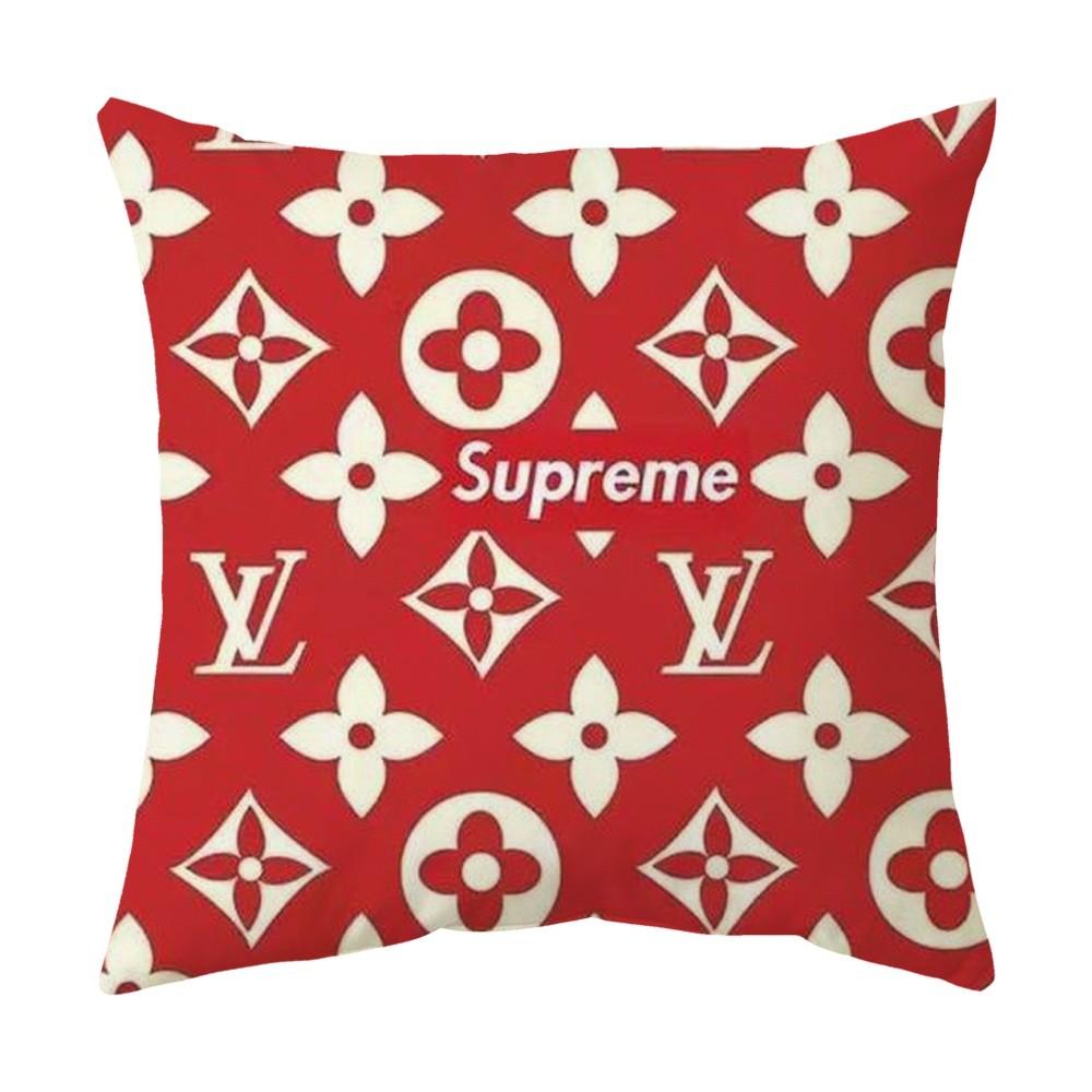 Supreme LV Pillow Promo, Furniture & Home Living, Home Decor, Cushions &  Throws on Carousell