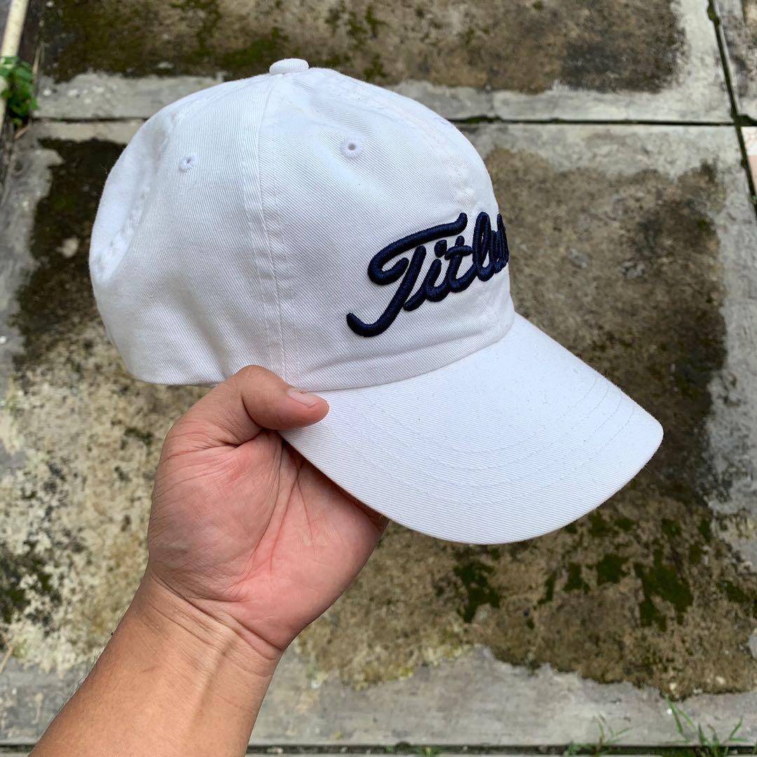 Topi Titleist Dadhat Basic Logo, Fesyen 