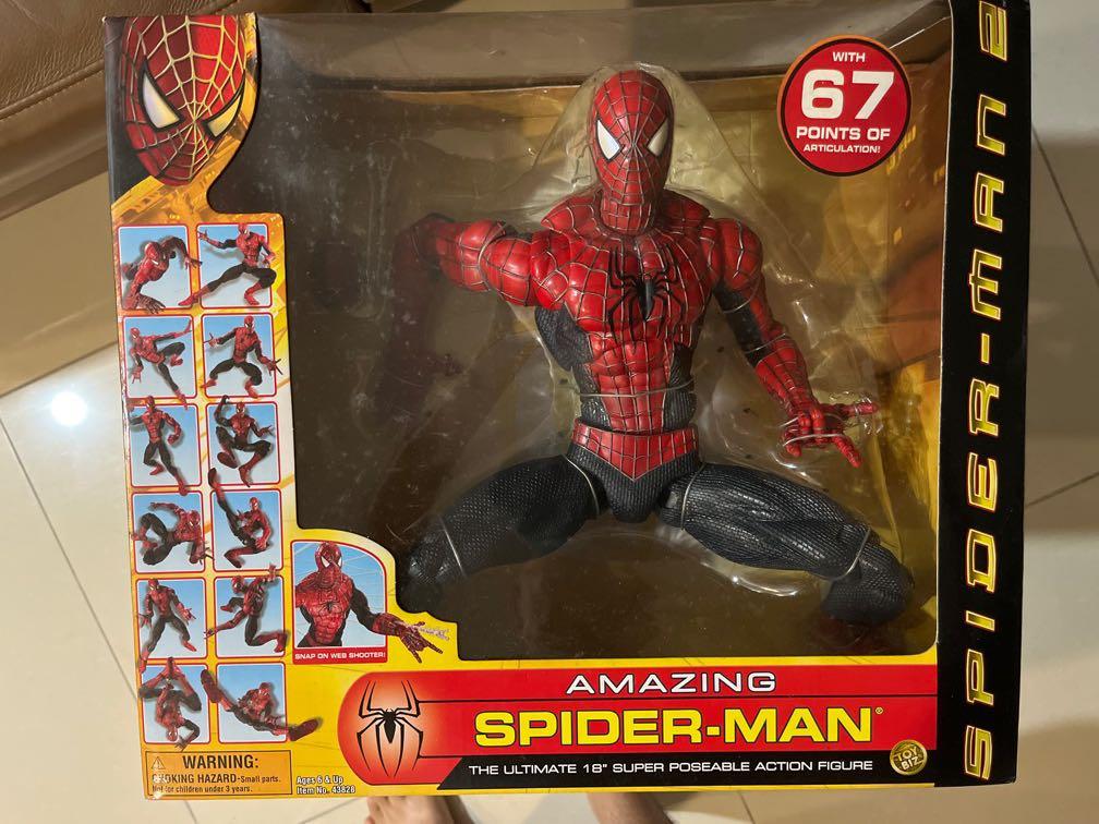 ToyBiz 18 inch scale Amazing Spider man super articulated action