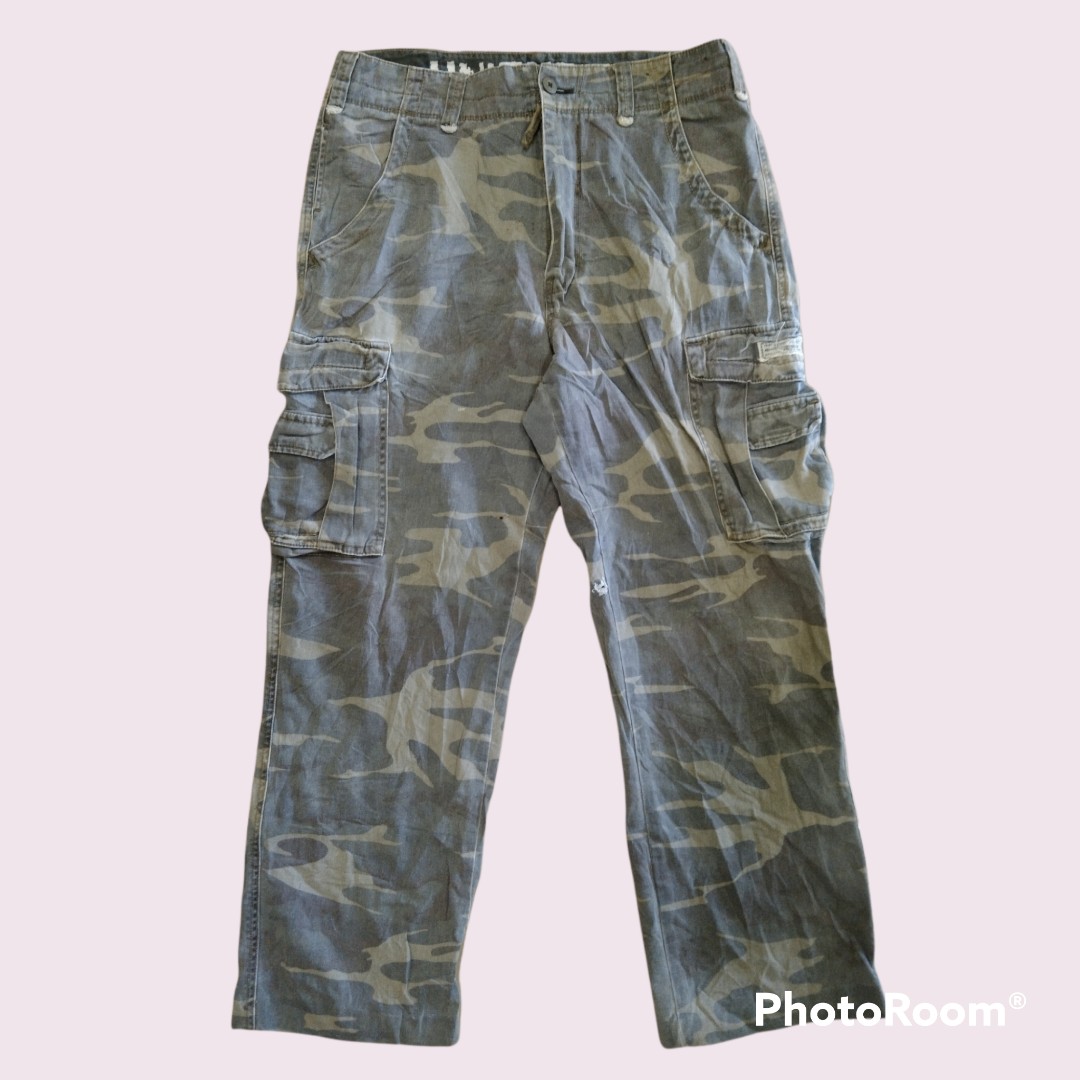 Union bay camo cargo pants 6 pocket army military Men s Fashion