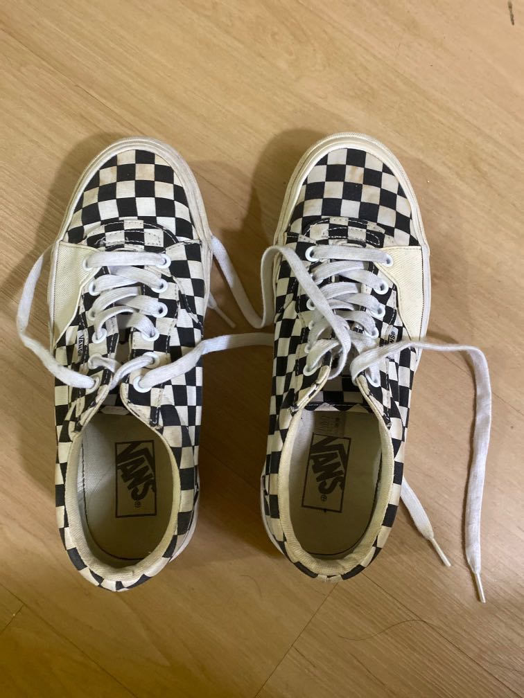 Checkered shoes clearance