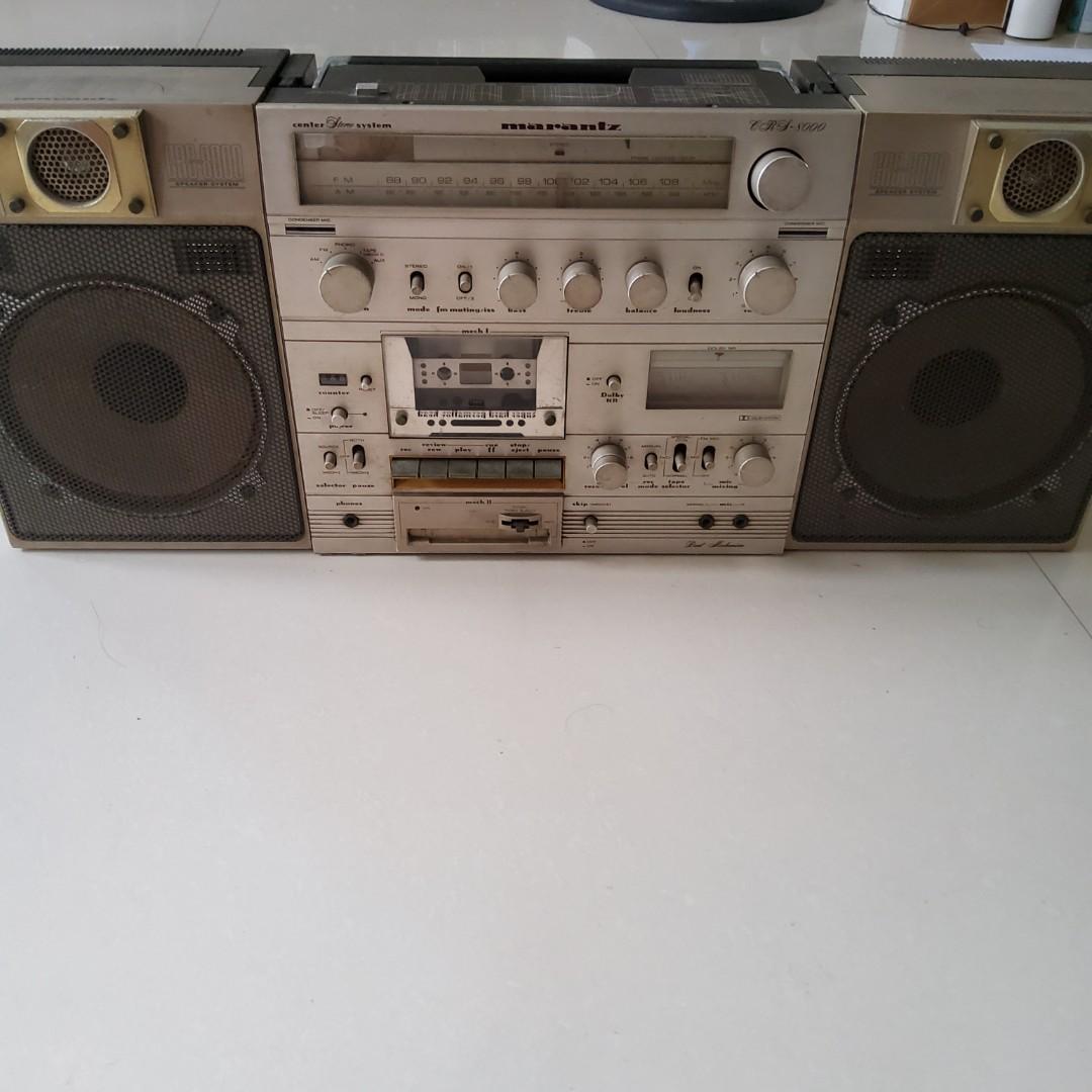 marantz CRS-2000 マランツ ラジカセ レトロラジカセ Marantz SR 2000