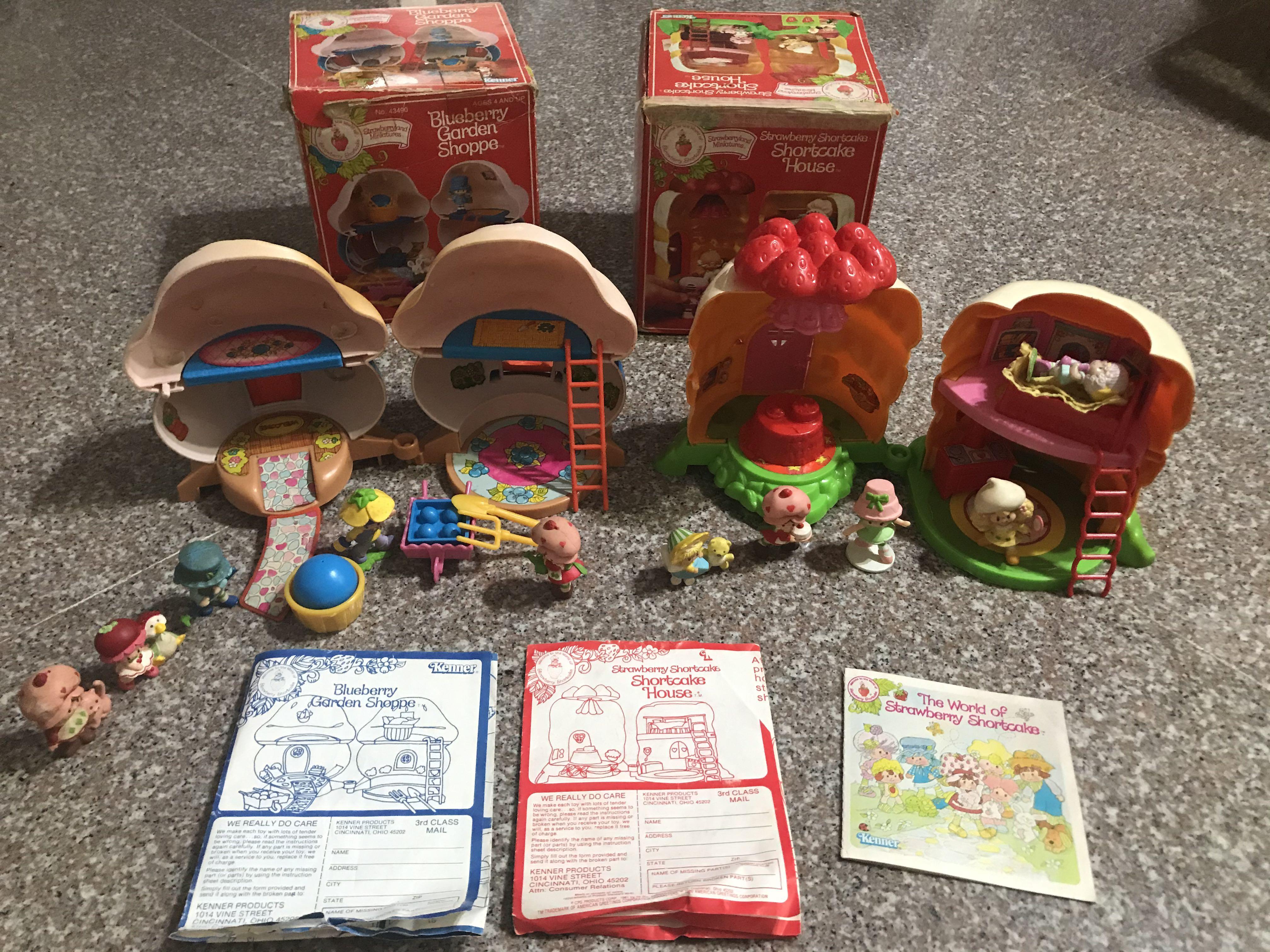 Vintage strawberry shortcake house deals