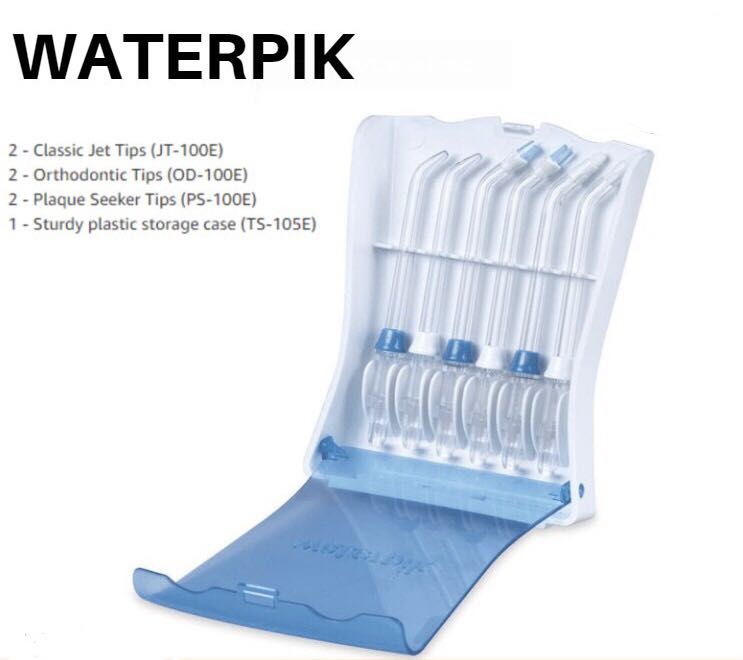 Waterpik Nozzles and Brushes set, Beauty & Personal Care, Oral Care on