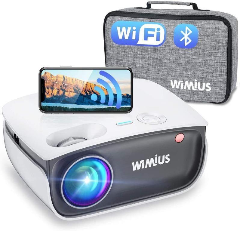 Wifi Projector Wimius S25 Portable Mini Bluetooth Projector W 5000 1 High Contrast Hdr Input
