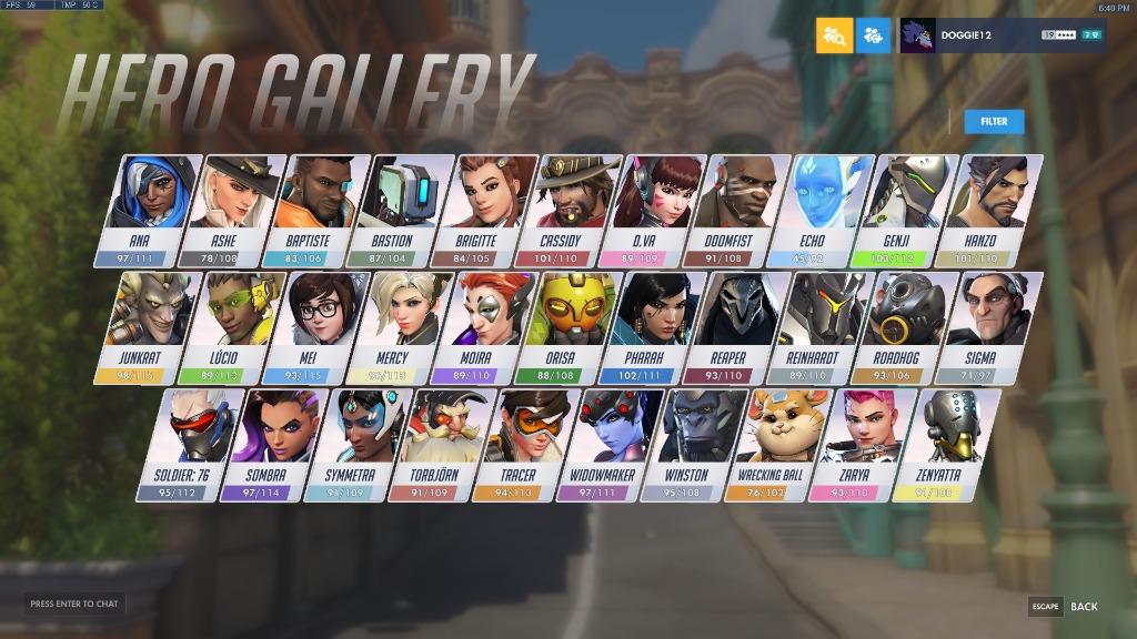 Buy sales overwatch accounts