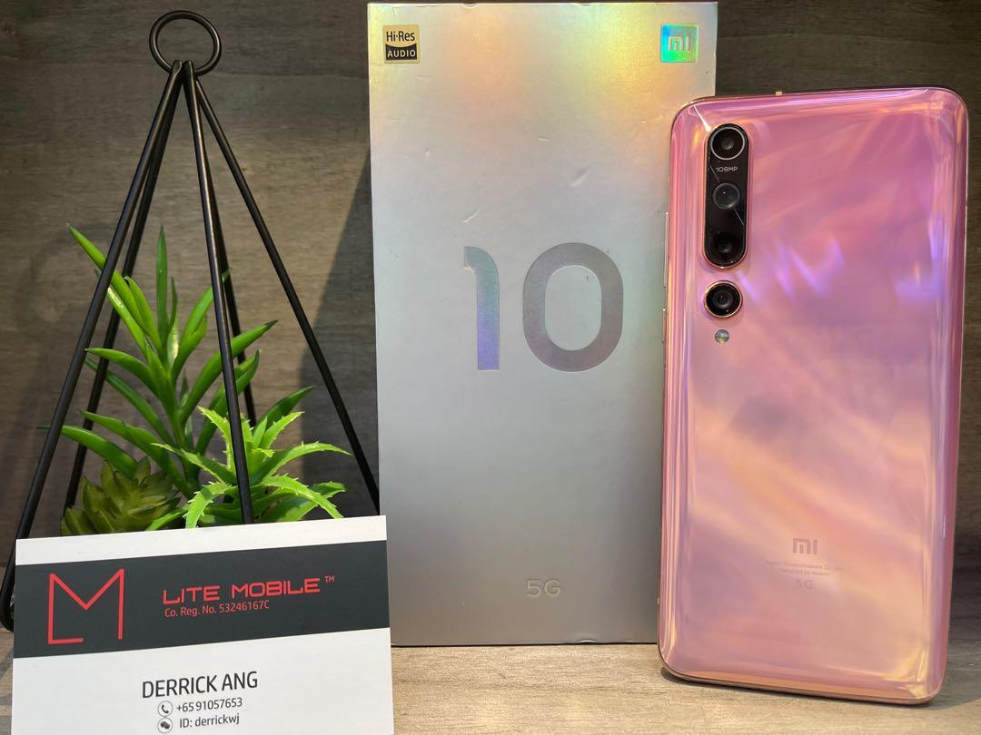 Xiaomi Mi 10 5G (12/256GB) , peach gold, Mobile Phones & Gadgets ...