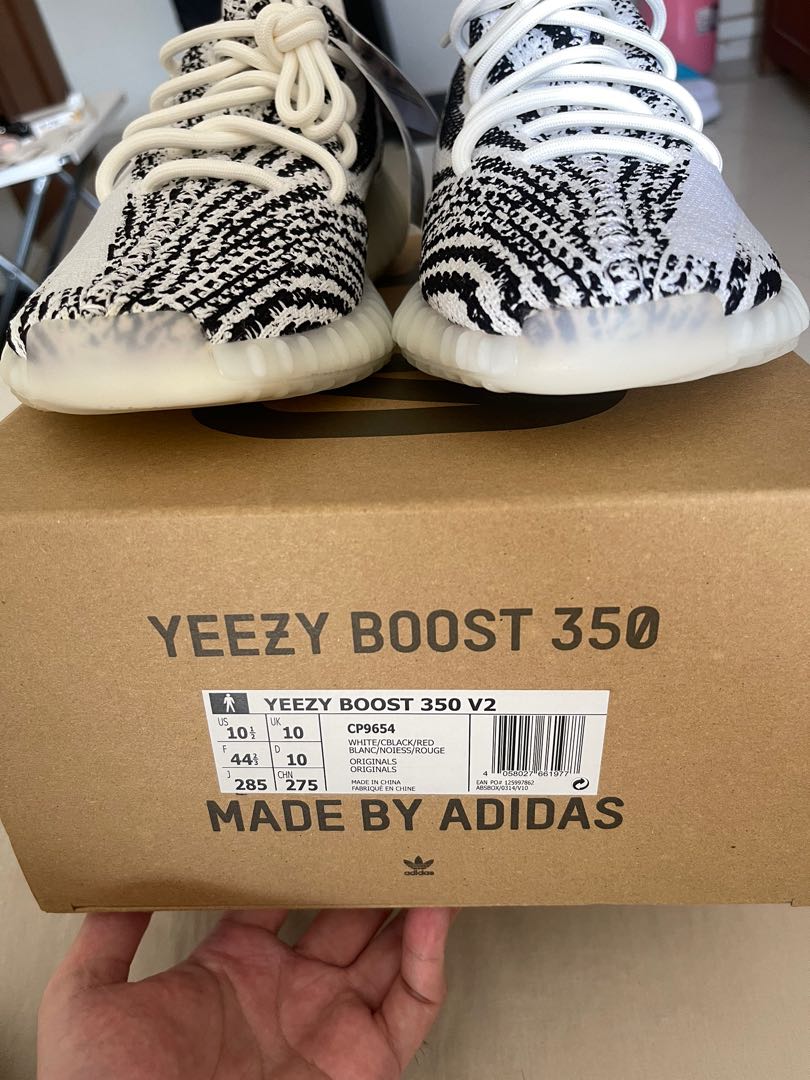 Yeezy Boost 350 V2 Zebra Men s Fashion Footwear Sneakers on