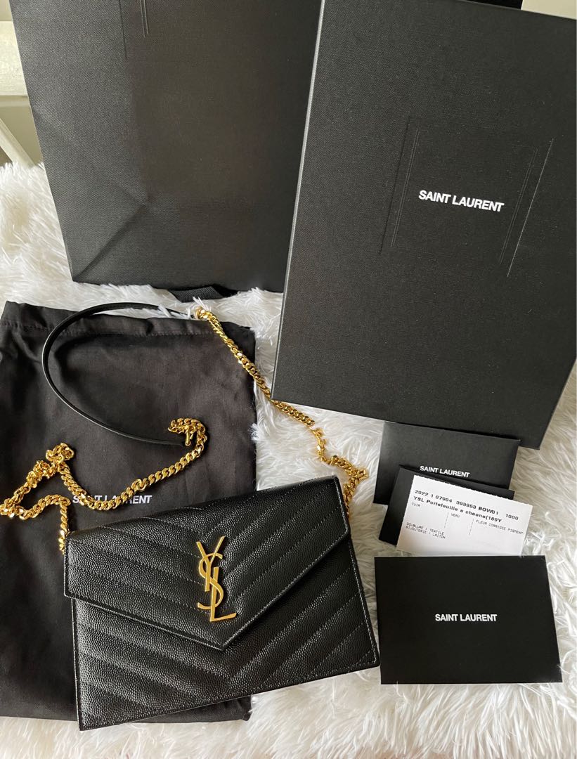 Ysl woc small, Luxury, Bags & Wallets on Carousell