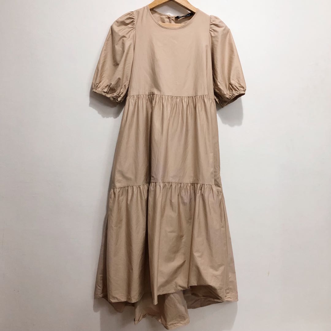 Zara store layered dress