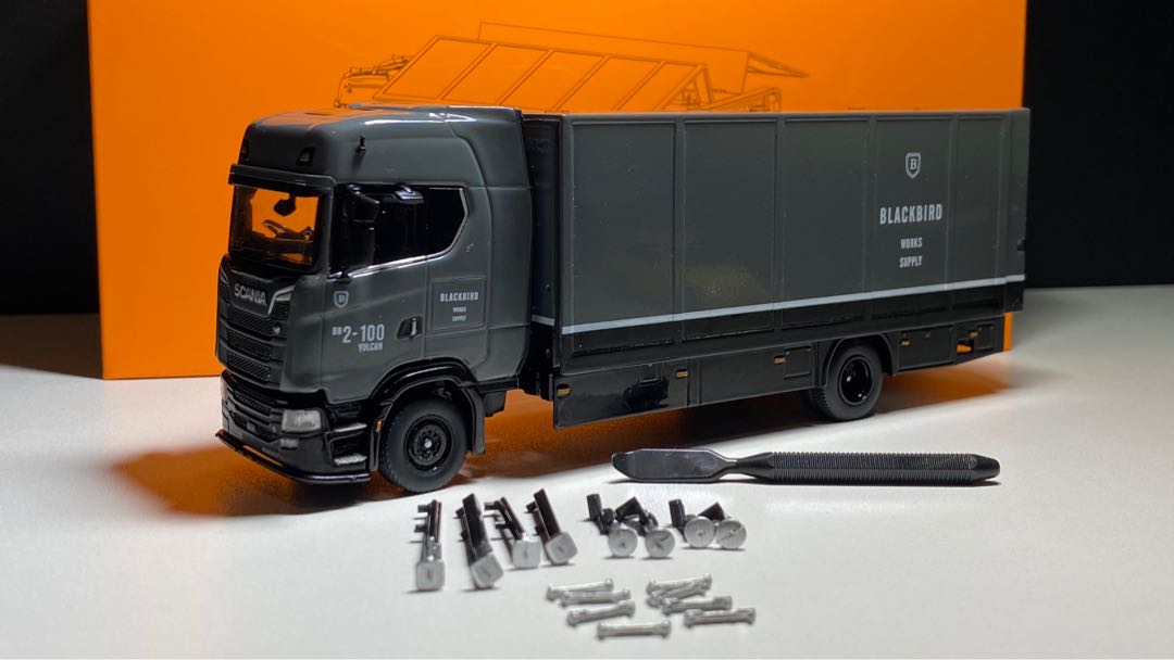 1/64 1:64 GCD Scania Blackbird Works Supply 多用途運輸車, 興趣及 