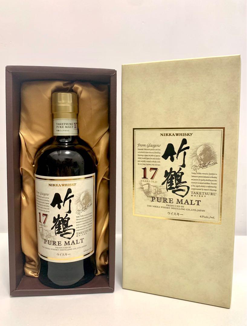 竹鶴17年TAKETSURU 17 700ml, 嘢食& 嘢飲, 酒精飲料- Carousell