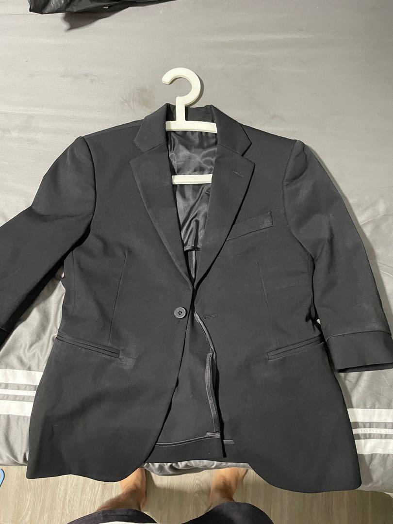 Quarter sleeve blazer on sale