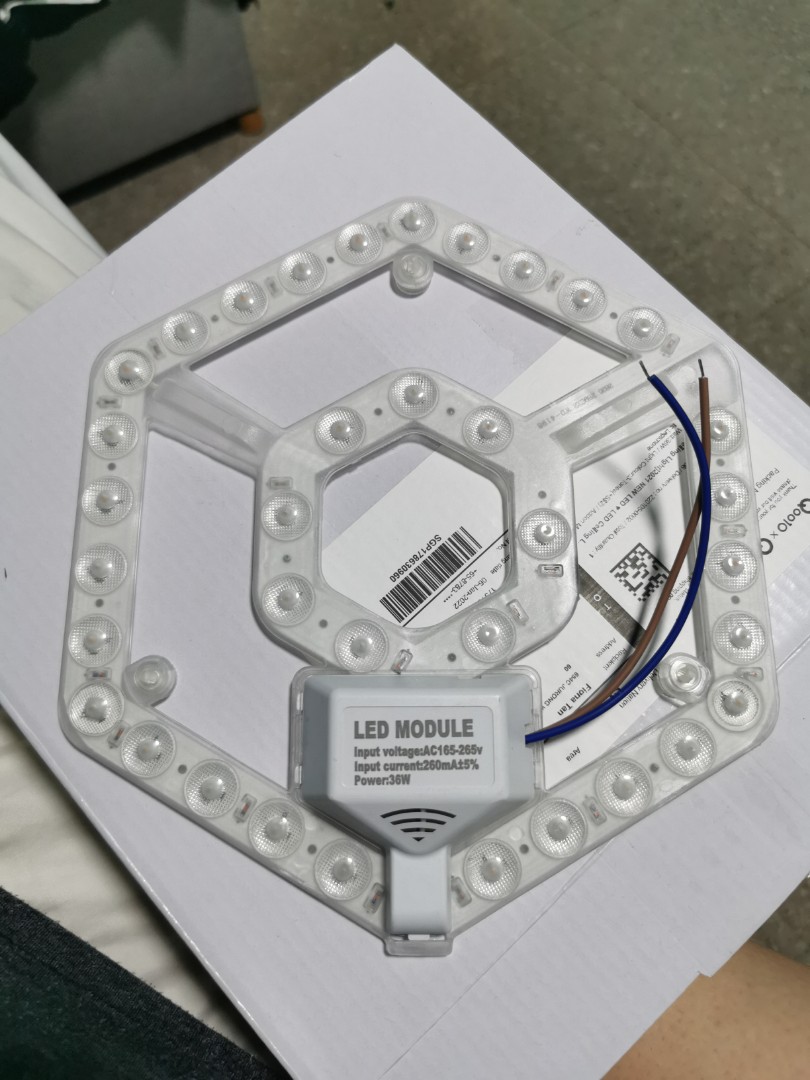 36W Replacement 3 tones Module LED Ceiling Light, Furniture & Home ...